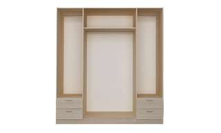 4 door wardrobes | option 6 |  Ergonomics