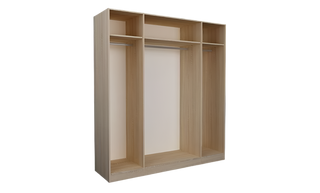 4 door wardrobes | option 2 | Ergonomics