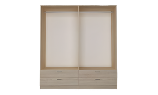 4 door wardrobes | option 3 | Ergonomics