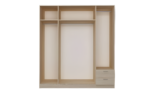 4 door wardrobes | option 5  | Ergonomics