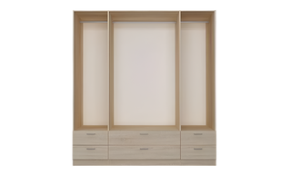 4 door wardrobes | option 8 | Ergonomics