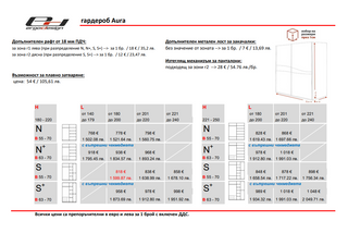 Гардероб АУРА / AURA | плъзгащи врати и декор| Ергодизайн