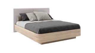 Bed with rounded edges BIANCA \ BIANCA XL | ERGODESIGN