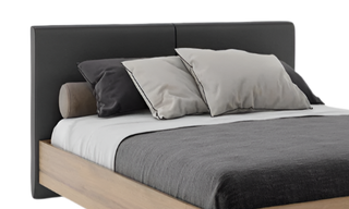 Bed with rounded edges BIANCA \ BIANCA XL | ERGODESIGN