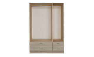 Wardrobes with THREE doors | option 3 | Ergonomics