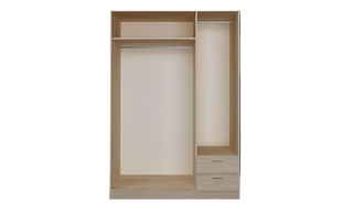 Wardrobes with THREE doors | option 2 | Ergonomics