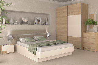 Bed with upholstered headboard CAPRICE | MOB Furniture