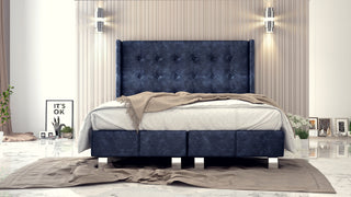 Upholstered bed KING | CREATIVE