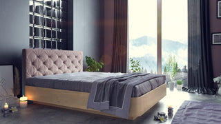 Bed with rounded edges NEA / NEA | ERGODESIGN