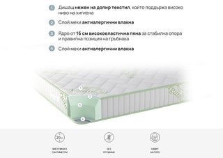 Матрак NATURA ORGANIC | iSleep