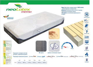 Double-sided mattress NeoLatex Memo | RosMari