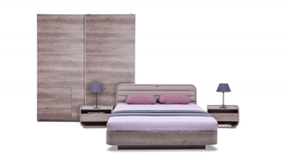 Bed with rounded edges S02 | ERGODESIGN