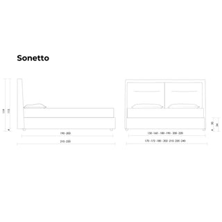 Легло SONETTO My Design | Dorelan®