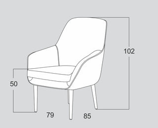 Chair-Armchair "Vienna" - Rudi-Anne