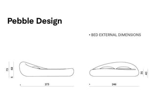 Bed PEBBLE DESIGN My Design | Dorelan®