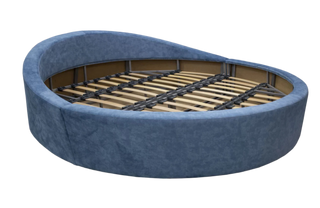 Upholstered round bed VENICE | CAMBO