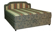 Кровать  с ткань Лион София/Мебели Камбо